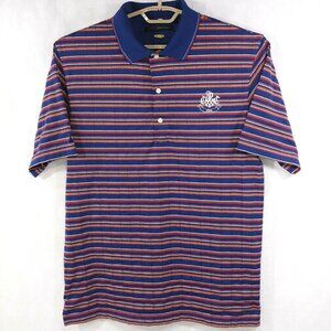 Greg Norman Play Dry Performance Country Club Logo S/S Golf Polo Shirt Mens L
